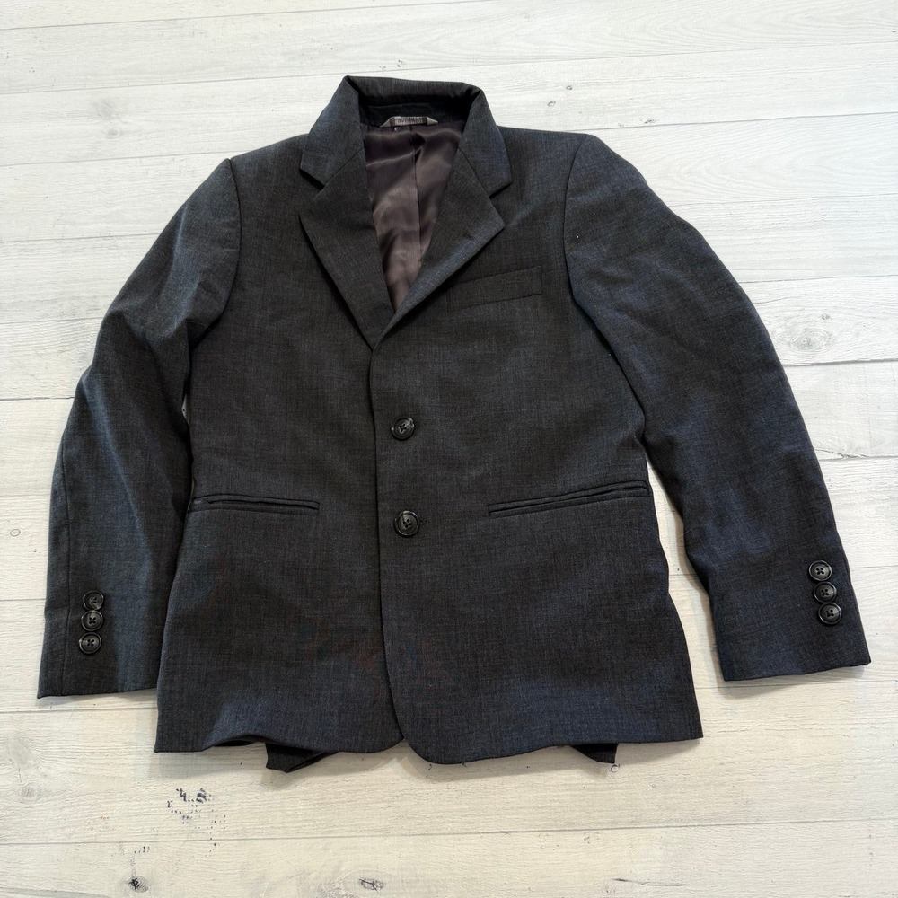 Nordstom boys grey suit jacket size 6